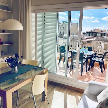 Con Terraza Privada Y Wifi En El Corazon De - Es-341-5 Барселона